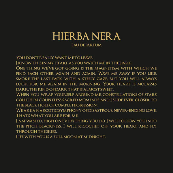 HIERBA NERA STORY